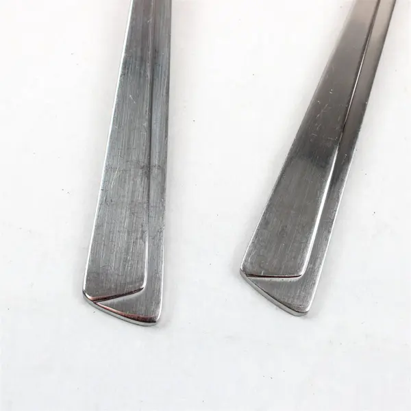 Lot of 2 Retroneu Stainless Steel Shell Serving Spoons 8.5"
