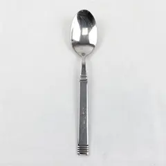 Pfaltzgraff Nuance Stainless Steel Oval Soup Spoon 7.5in