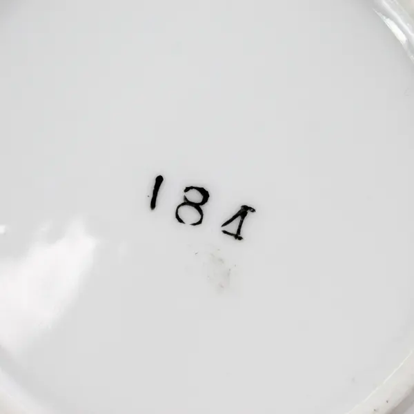 Kuba Porzellan Bavaria Germany Steiglitz Bird Trinket Dish