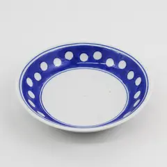 Williams Sonoma Grande Cuisine Small 5 1/2" Polka Dots Porcelain Fruit Bowl