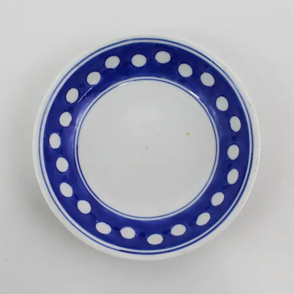 Williams Sonoma Grande Cuisine Small 5 1/2" Polka Dots Porcelain Fruit Bowl