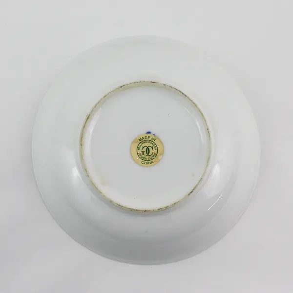 Williams Sonoma Grande Cuisine Small 5 1/2" Polka Dots Porcelain Fruit Bowl
