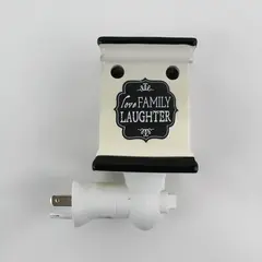 Better Homes & Gardens Love Family Laughter Accent Wax Warmer Wall Plug Vanilla