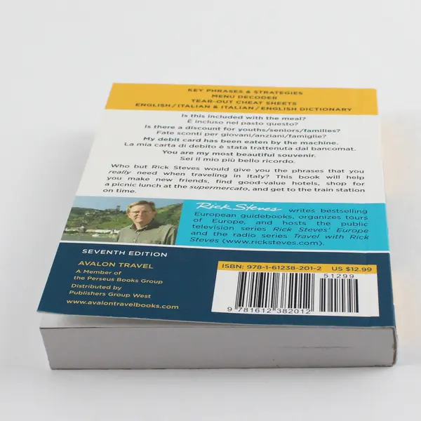 Rick Steves' Italian Phrase Book & Dictionary by Rick Steves 2013 Paperback