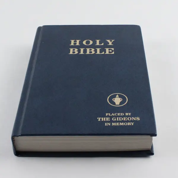 1978 Holy Bible Placed By The Gideons Blue Hardcover New Testament NKJV