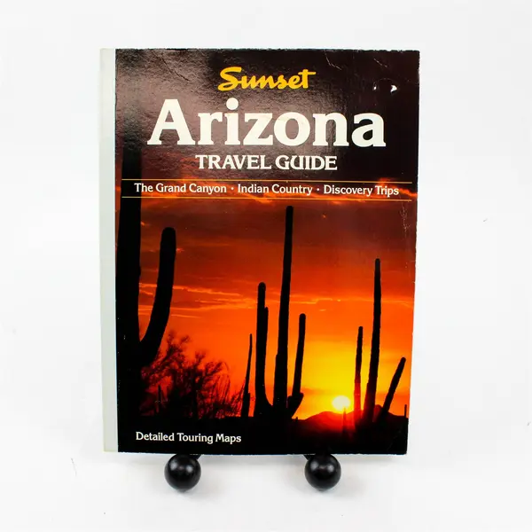 Arizona Travel Guide Sunset Publishing Paperback 1985