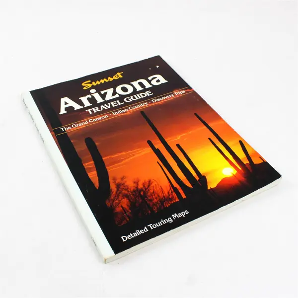 Arizona Travel Guide Sunset Publishing Paperback 1985