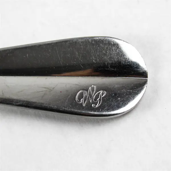 Lot of 2 Wolfgang Puck Bistro Stainless Steel Dinner Fork & Soup Spoon