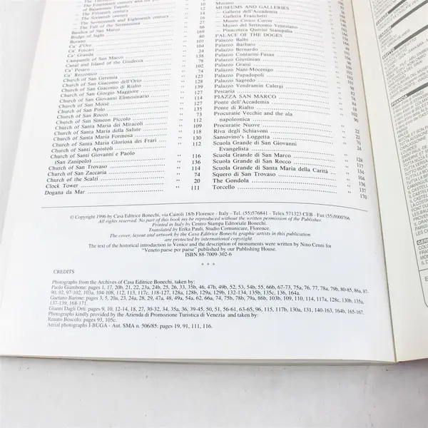 Art and History of Venice - Bonechi Art & History Collection Book