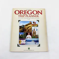 The Official Oregon Trip Planner Paperback Travel Guide w/ Maps - Good
