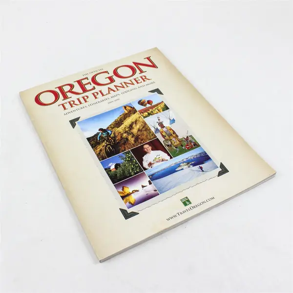The Official Oregon Trip Planner Paperback Travel Guide w/ Maps - Good