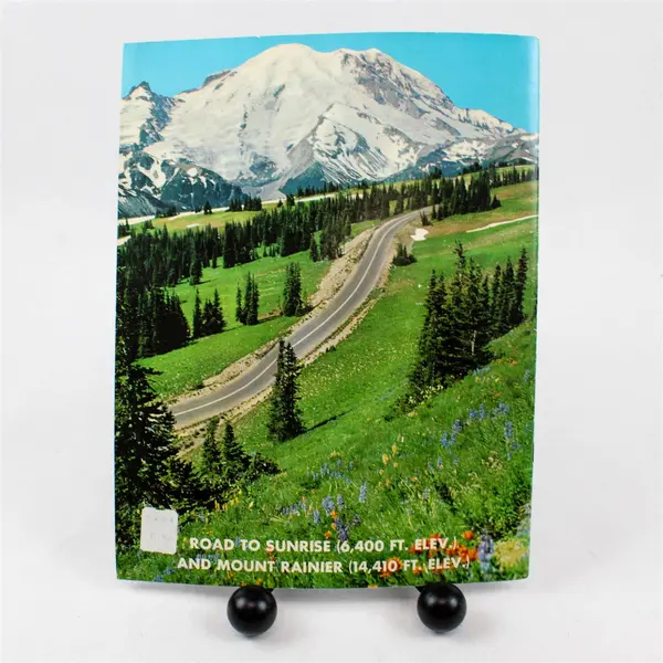 Mount Rainier National Park Natural Color Photos Paperback
