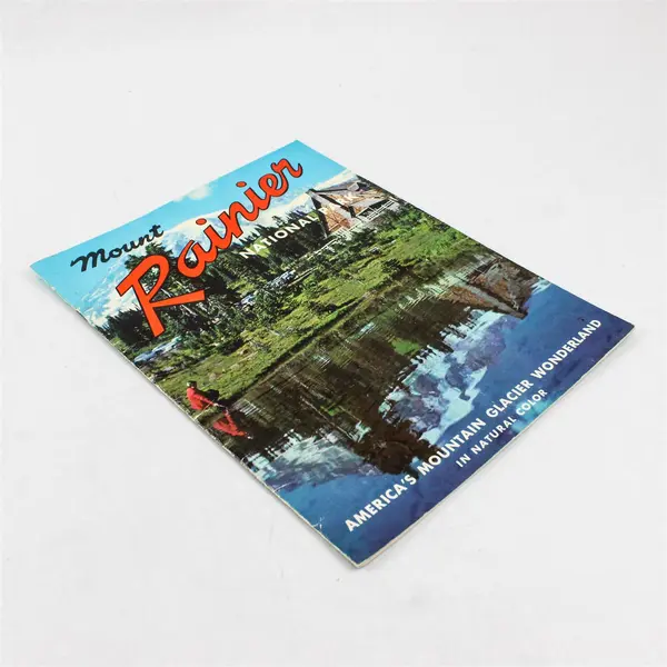 Mount Rainier National Park Natural Color Photos Paperback
