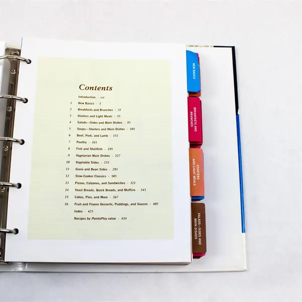 Weight Watchers New Complete Cookbook 2011 5-Ring Hardcover Binder Good