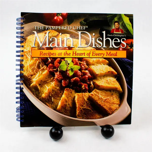 The Pampered Chef Main Dishes Doris Christopher 2000 Spiral-Bound Paperback
