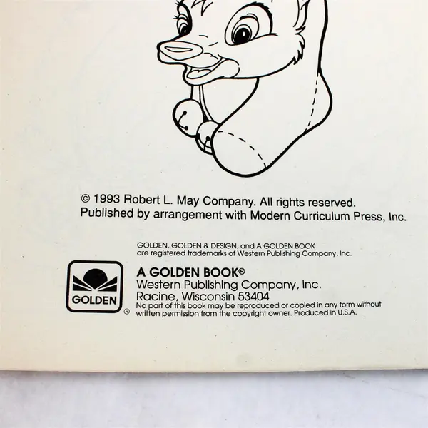 Lot of 3 Christmas Holiday Unused Coloring Books 1993 & 1995