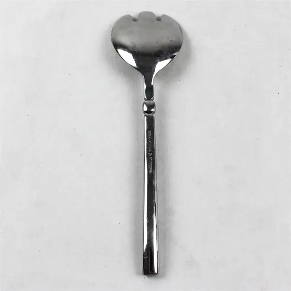 International Silver INS612 Stainless Steel Salad Serving Fork 8.5"