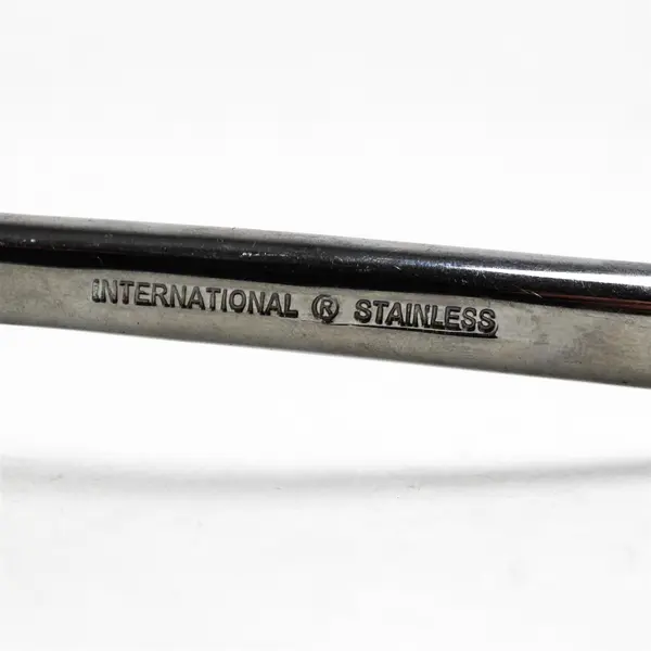 International Silver INS612 Stainless Steel Salad Serving Fork 8.5"
