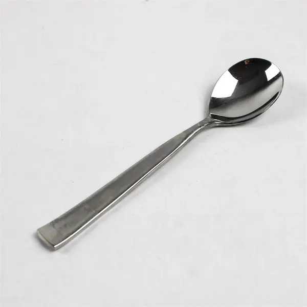 Lot of 2 Retroneu Aspen Stainless Steel Oval Soup Spoon 7.5 in & Teaspoon 6 in