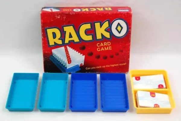 Parker Brothers Racko Card Game Family Fun Game Night, 2002