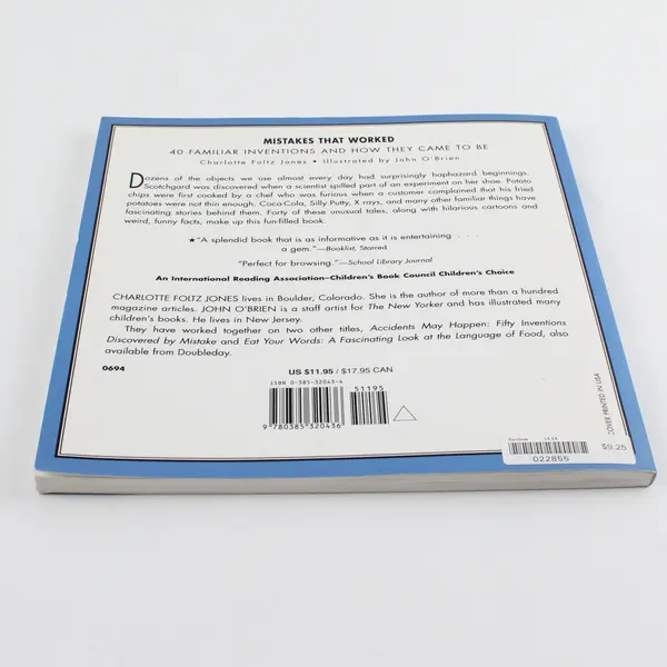 Mistakes That Worked by Charlotte Foltz Jones 1991 PB 40 Familiar Inventions 