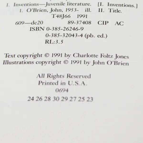 Mistakes That Worked by Charlotte Foltz Jones 1991 PB 40 Familiar Inventions 