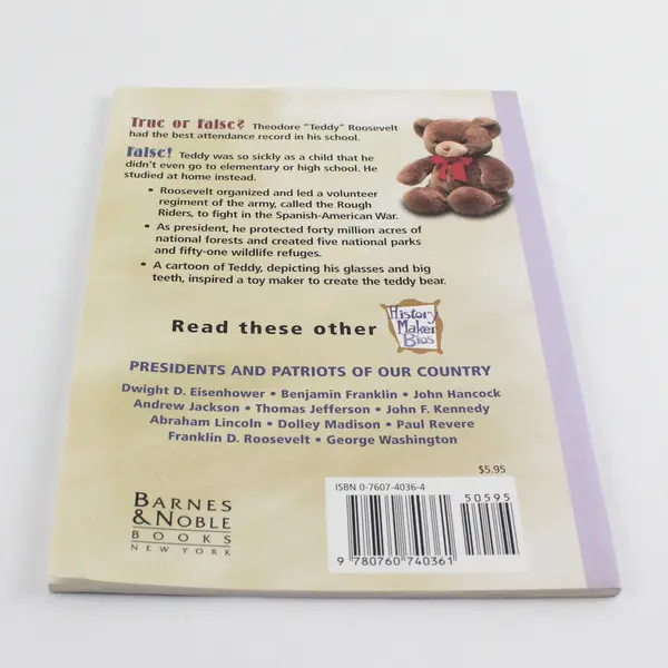 Theodore Roosevelt by Gwenyth Swain 2005 Paperback History Maker Bios Series 