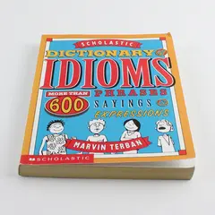 Scholastic Dictionary Of Idioms by Marvin Terban 1998 Paperback Good