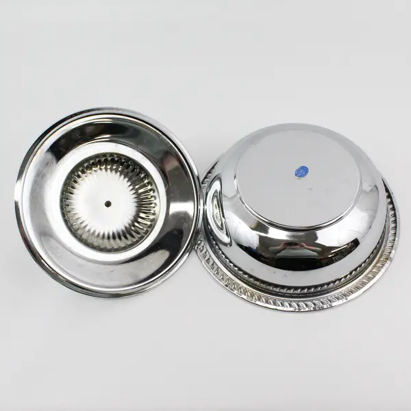 VTG Shelton Ware NYC Chrome Casserole Serving Dish No Liner