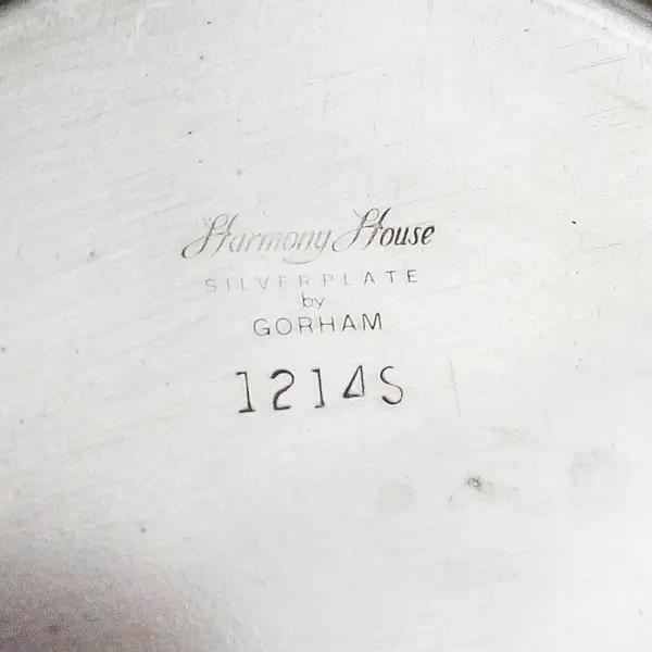 Harmony House by Gorham Silver Plate Bowl 1214S 