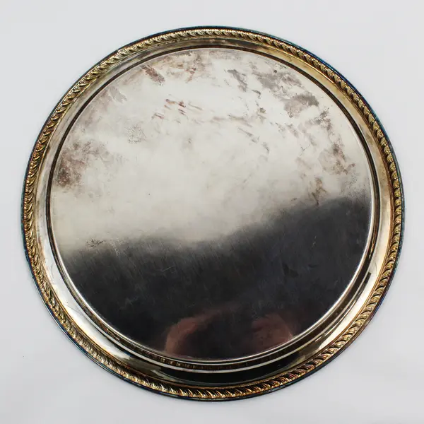 Vtg WM Rogers 171 Silver Plated Serving Tray 12.25"