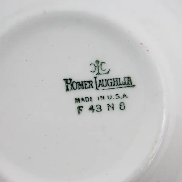 Lot of 4 Vintage Homer Laughlin Majestic Brittany  5.75" Fruit Bowls 1943