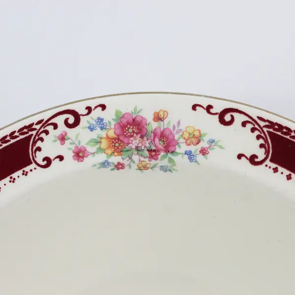 Vintage Homer Laughlin Brittany Majestic 9" Vegetable Serving Bowl Made In USA 