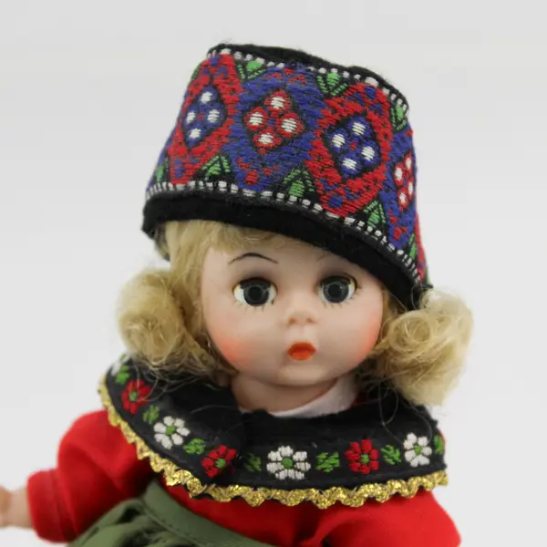  Madame Alexander International Doll Sweden 7.5" with Stand