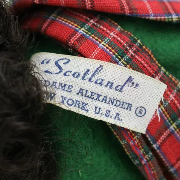 Madame  Alexander International Doll Scotland 7.5" W/ Stand