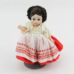 1974 Madame Alexander  8" International Doll RUSSIA with Stand