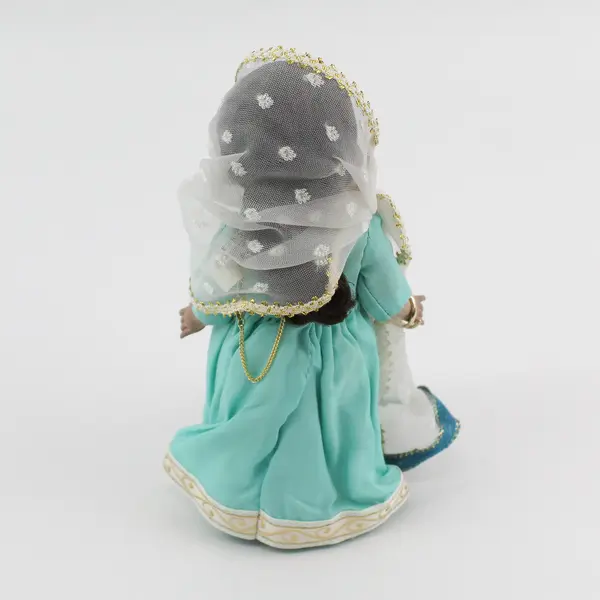 1976 Madame Alexander 7.5" International Doll INDIA with Stand