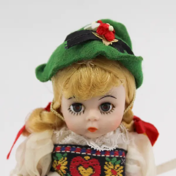 Madame Alexander International Doll Switzerland 7.5 Inch with Stand