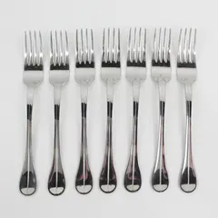 Lot of 7 IKEA Stainless Steel Dining Place Forks