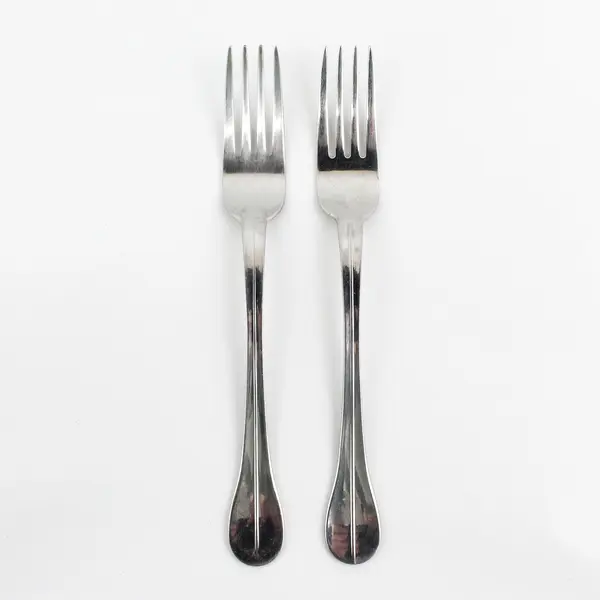 Lot of 2 Stainless Steel IKEA Dining Place Forks Flatware Silverware