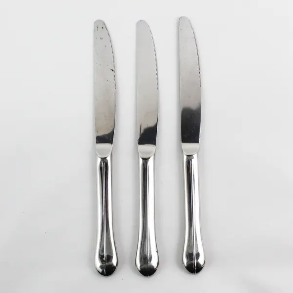 Lot of 3 IKEA Stainless Steel Dining Knives Silverware Flatware Pieces