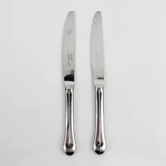 Lot of 2 IKEA Stainless Steel Dining Knives Silverware Flatware Pieces