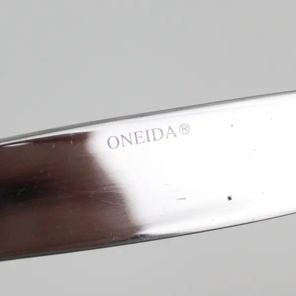 Lot of 2 Oneida Silver Michelangelo Pattern Stainless Hollow Dinner Knives 9" 