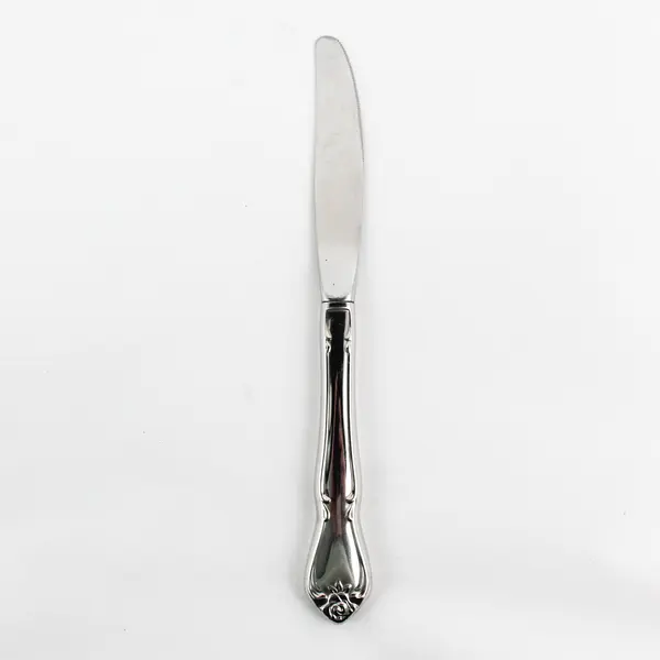 Oneida Silver Arbor Rose-True Rose Pattern Stainless Steel Solid Dinner Knife