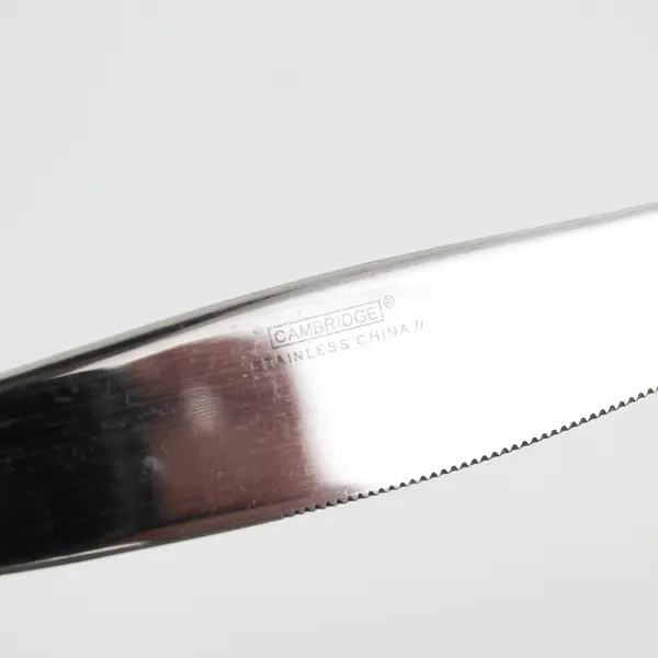 Lot of 3 Cambridge Silver Madison Pattern SS Dinner Knives 9" Long 4.25" Handle