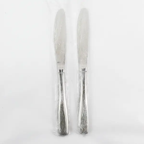 Lot of 2 Cambridge Silver Madison Pattern SS Dinner Knives 9" Long 4.25" HDL New