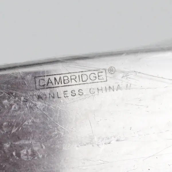 Lot of 2 Cambridge Silver Madison Pattern SS Dinner Knives 9" Long 4.25" HDL New
