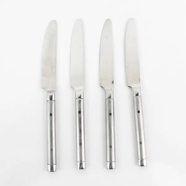 Lot of 4 Cambridge Silver Tripoli II-Sand Pattern 18/0 SS Dinner Knives 9.5"