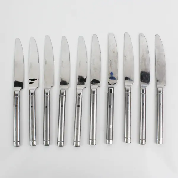 Lot of 10 Cambridge Silver Tripoli II-Sand Pattern 18/0 SS Dinner Knives 9.5"