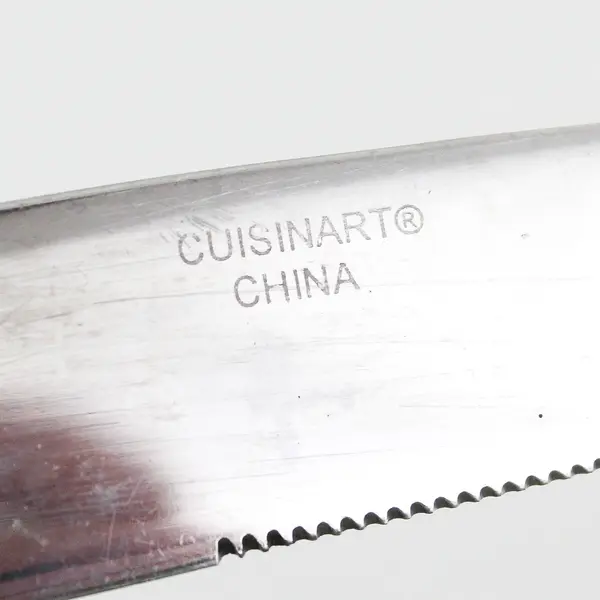 Lot Of 4 Cuisinart Flatware CUI16 Pattern 18/10 SS Dinner Knives 9.25" Rare Item